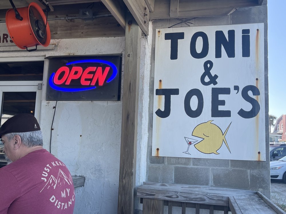 Toni and Joe's Sign